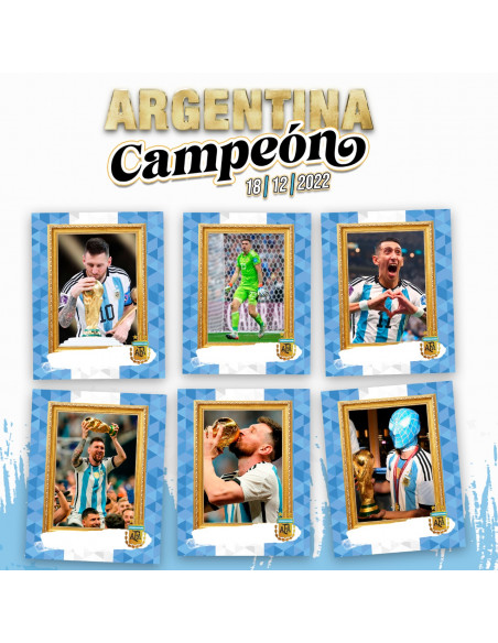 CARATULAS ARGENTINA CAMPEÓN - PACK 1