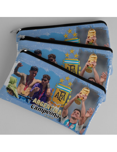 CARTUCHERAS PACK 10 Argentina Campeón CARTUCHERAS PACK 10 Argentina Campeón
