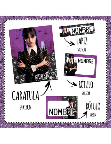 Pack Escolar Merlina