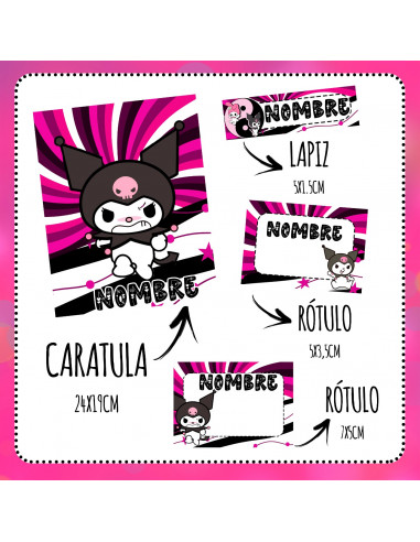 ETIQUETAS ESCOLARES PACK 8