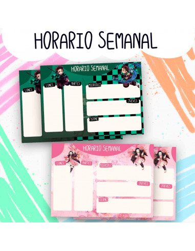 HORARIO SEMANAL PACK 3 HORARIO SEMANAL PACK 3