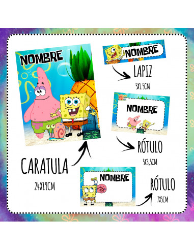 ETIQUETAS ESCOLARES PACK 9 ETIQUETAS ESCOLARES PACK 9