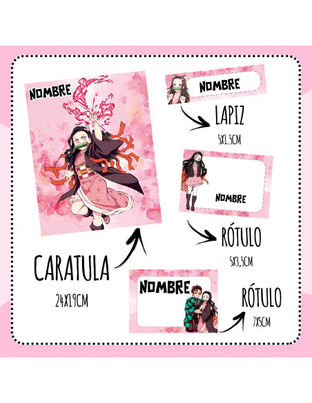 ETIQUETAS ESCOLARES PACK 9