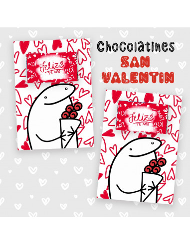 Chocolatines san Valentín flork Chocolatines san Valentín flork
