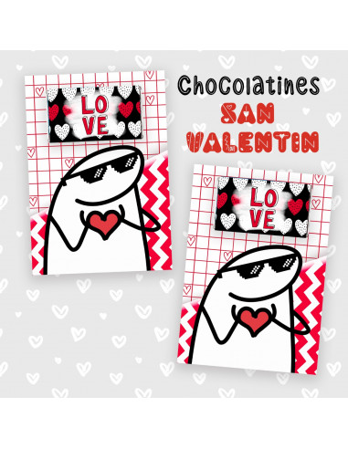 Chocolatines san Valentín flork Chocolatines san Valentín flork