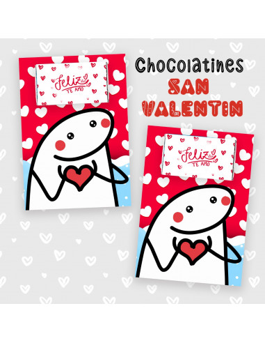 Chocolatines san Valentín flork Chocolatines san Valentín flork