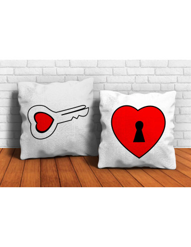 ALMOHADONES PAREJA DIBUJITOS
