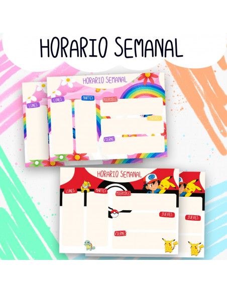 HORARIO SEMANAL PACK 4