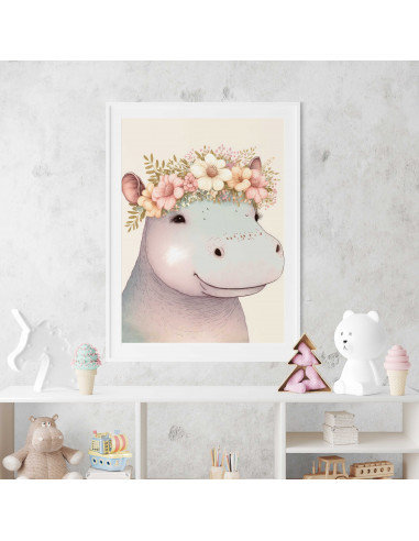 Cuadros animalitos florales Cuadros animalitos florales