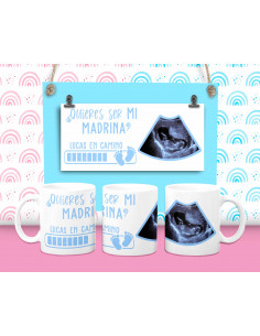 Taza padrino madrina foto 2