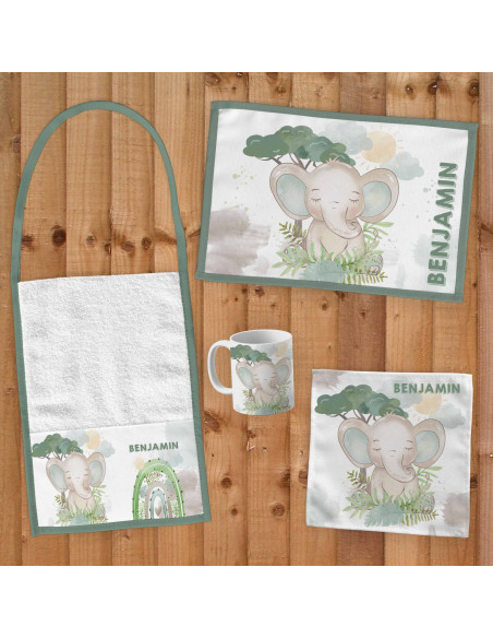 Pack Jardin - elefante verde