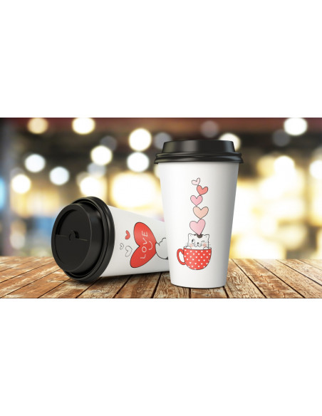 Mockup/plantilla Psd Photoshop Vaso De Cafe