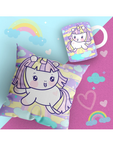 PACK CUTE ALMOHADÓN + TAZA