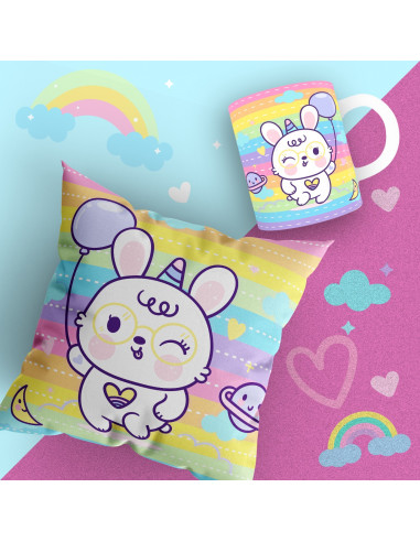 PACK CUTE ALMOHADÓN + TAZA
