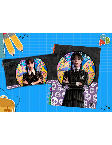 CARTUCHERA + TAPA CUADERNO PACK 3