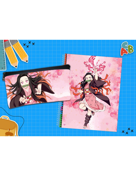 CARTUCHERA + TAPA CUADERNO PACK 3