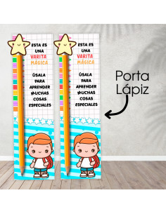 Porta lápiz vuelta al cole 2