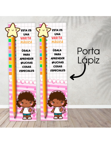 Porta lápiz vuelta al cole