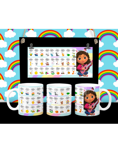 copy of Taza infantiles tabla pack 2