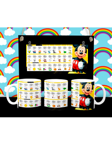 copy of Taza infantiles tabla pack 2