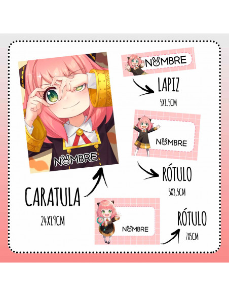 ETIQUETAS ESCOLARES PACK 13