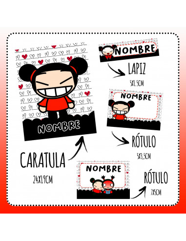 ETIQUETAS ESCOLARES PACK 13 ETIQUETAS ESCOLARES PACK 13