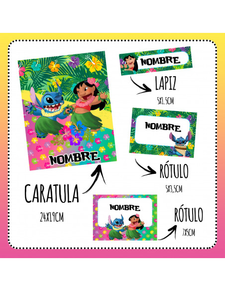 ETIQUETAS ESCOLARES PACK 13