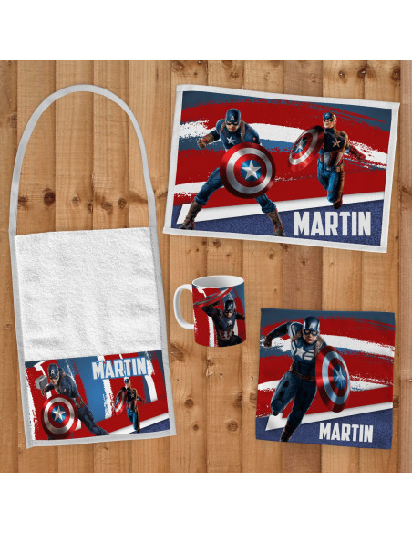 Pack Jardin - Capitán américa