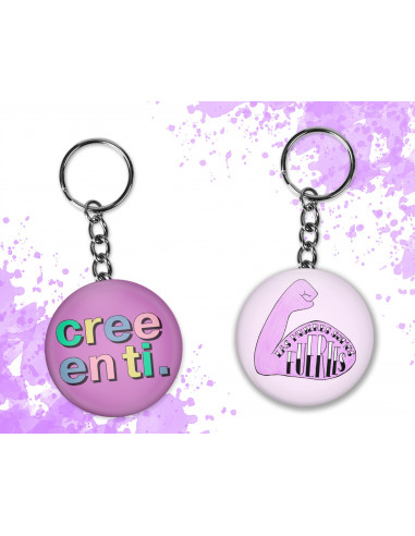 Llaveros 8 Marzo Mujeres