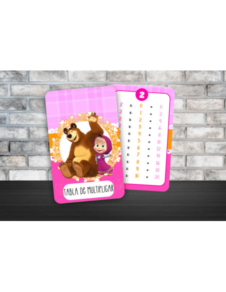 copy of TABLA DE MULTIPLICAR Y ABECEDARIO PACK 6