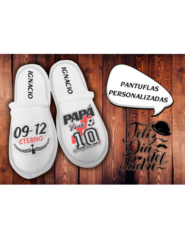 PANTUFLAS DIA DEL PADRE