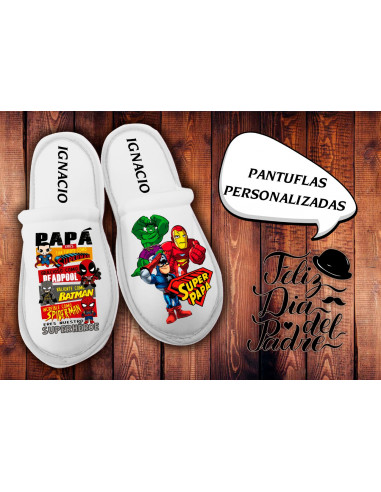 PANTUFLAS DIA DEL PADRE