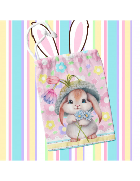 TAZA +BOLSITAS PASCUA DULCE DIBUJITOS PASTELES