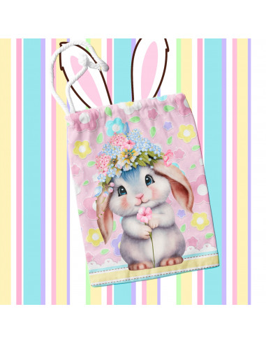 TAZA +BOLSITAS PASCUA DULCE DIBUJITOS...