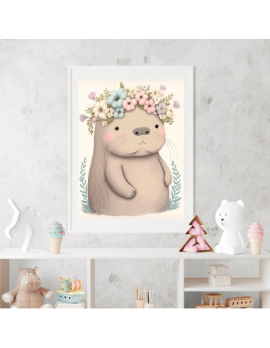 Cuadros animalitos florales pack 2 Cuadros animalitos florales pack 2