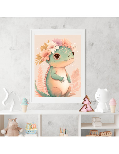 Cuadros animalitos florales pack 2 Cuadros animalitos florales pack 2