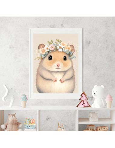 Cuadros animalitos florales pack 2 Cuadros animalitos florales pack 2
