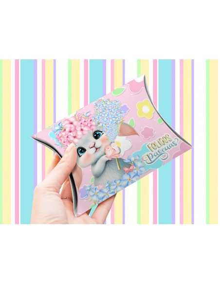 CAJA ALMOHADA + ALMOHADONES BOLSILLO PASCUA