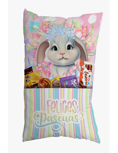 CAJA ALMOHADA + ALMOHADONES BOLSILLO PASCUA