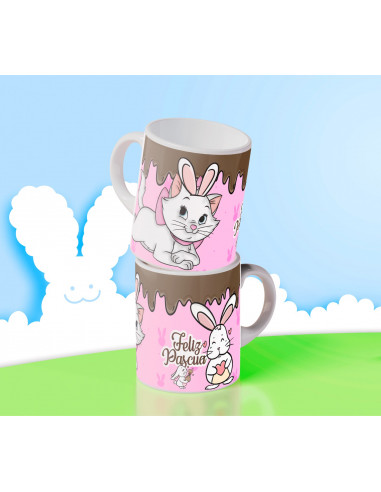 TAZAS PERSONAJES PASCUA