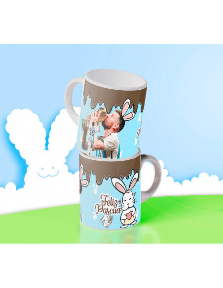 TAZAS PERSONAJES PASCUA