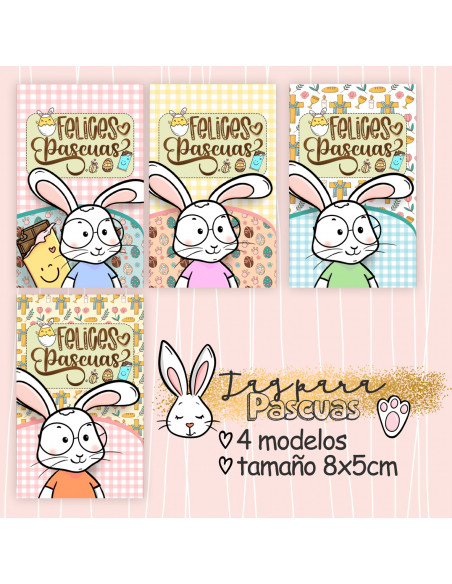 TAG/TARJETAS PASCUAS