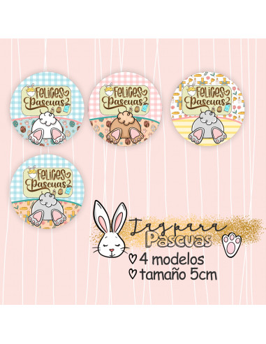 TAG/TARJETAS PASCUAS
