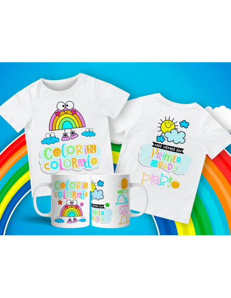 Remera + Taza Egresaditos Colorín Colorado