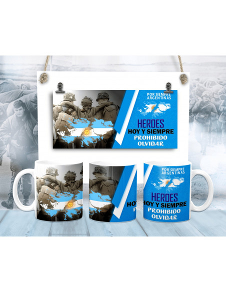 TAZAS MALVINAS