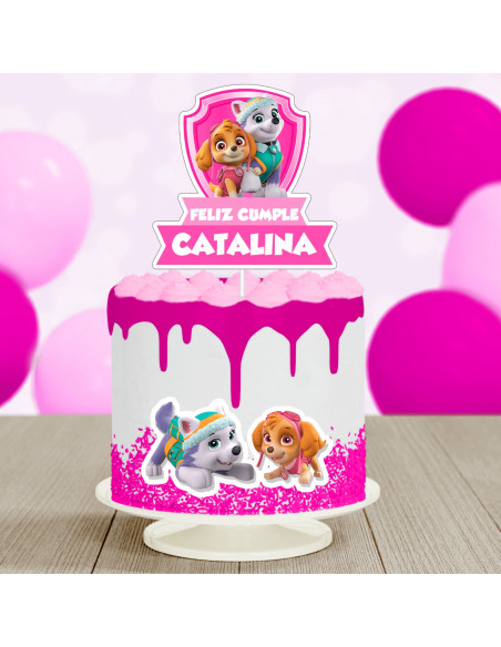 Topper Torta Paw Patrol Nena