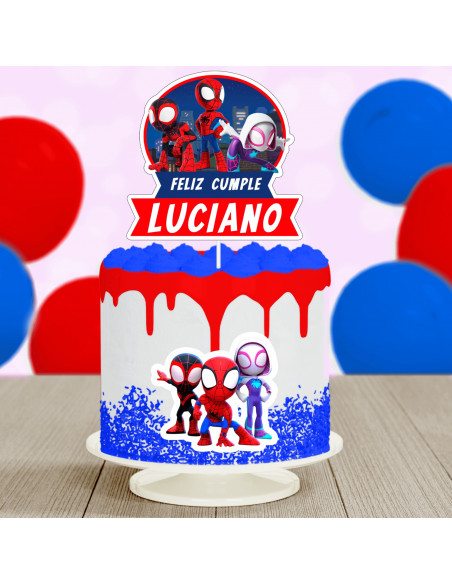 Topper Torta Spidey