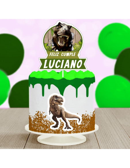 Topper Torta Dino Rex