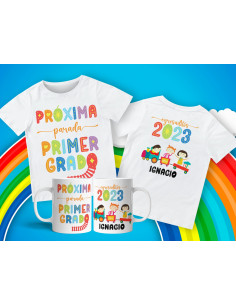 Remera + Taza Egresaditos...