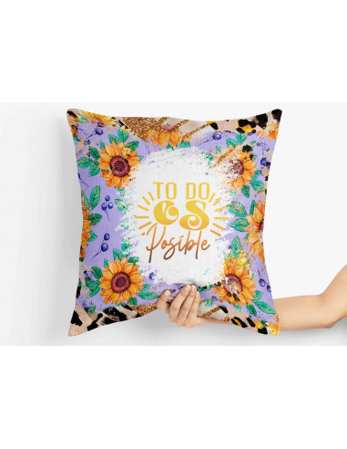 Taza Almohadón Frases Positivas